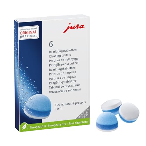 JURA 3-Phasen-Reinigungstabletten 6 Stück