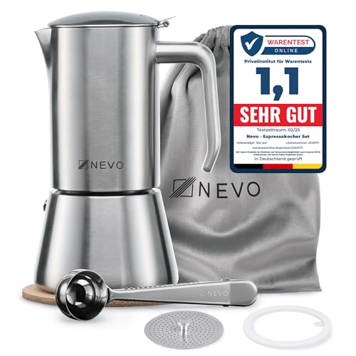 Nevo Espressokocher 6 Tassen Induktion